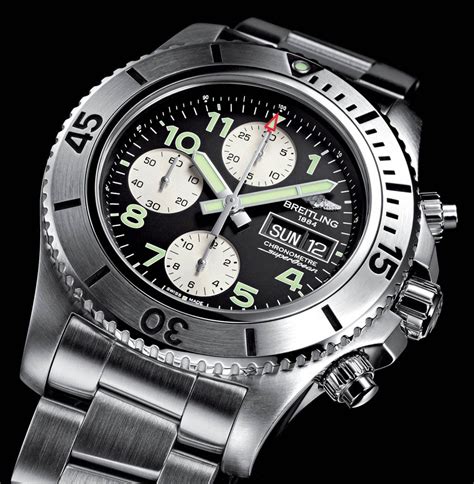 how to set time on breitling superocean chronograph|breitling superocean chronometre automatic.